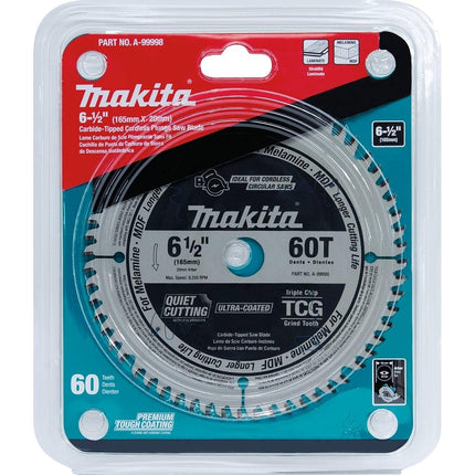 Makita B-56792 Specialized Saw Blade for Plunge Saws 165x20x60T
