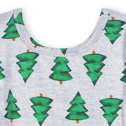Gerber Baby Girls' Toddler Buttery Soft Long Sleeve Twirl Dress with Viscose Made from Eucalyptus, Spruce, 18 Months