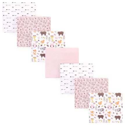 Hudson Baby Unisex Baby Cotton Flannel Receiving B