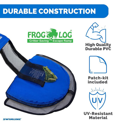 Swimline 70200SL FrogLog Critter Saving Escape Ramp