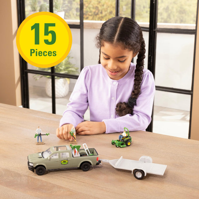Set de juguetes para el cuidado de césped y jardín John Deere - LP85796