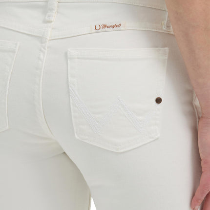 Wrangler Q-Baby Ultimate Riding Jeans - Corte Cowgirl (Para Mujer) - WINTER STORM