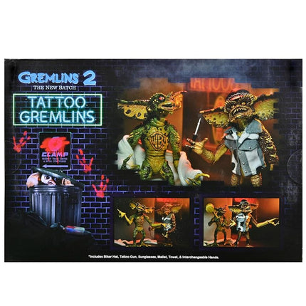 NECA - Gremlins 2 - Tattoo Gremlins 7" Action Figure 2Pk