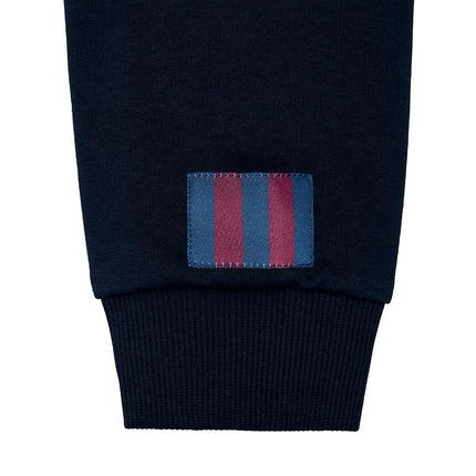 Sudadera de cuello redondo monocromática de felpa de algodón con licencia oficial de club de fútbol Icon Sports – Ropa de fútbol para hombre
