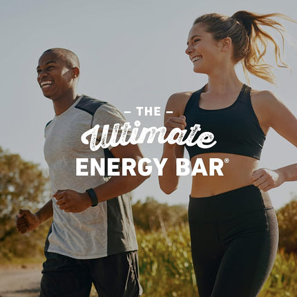 CLIF BAR - Barre énergétique - Menthe poivrée chocolat - Avec caféine (Barre protéinée de 68 g, paquet de 12)