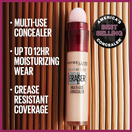 MAYBELLINE - Corrector antiedad Instant Age Rewind para ojeras, Golden - 0.29 oz (8.5 g)