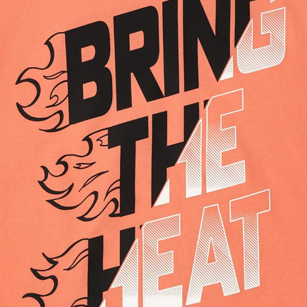 Lot de 3 t-shirts à manches courtes pour garçons The Children's Place, motifs vélo/skateboard/Bring The Heat, taille XX-L