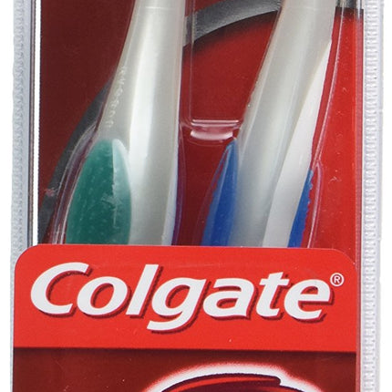 Colgate 360 Optic White Platinum Whitening Toothbrush, Soft - 2 Count