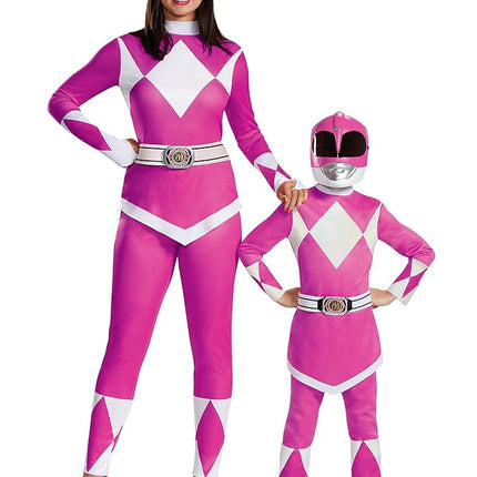 Disguise Pink Ranger Deluxe Child Costume, Pink, Size/(4-6x)