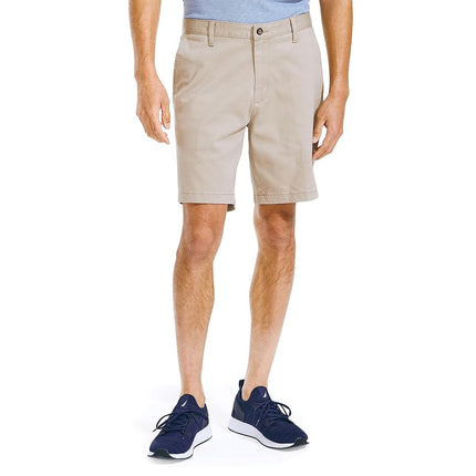 Nautica Men's Cotton Twill Flat Front Stretch Chin