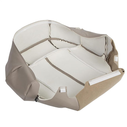 ECOTRIC Driver Bottom Leather Seat Cover Tan for 1999-2002 Chevy Tahoe Suburban Tan 522