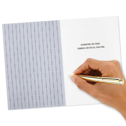 Hallmark Signature Father's Day Greeting Card (Thankful for You)