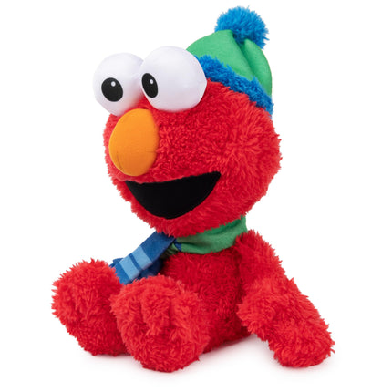 GUND Plaza Sésamo Oficial Elmo Cascanueces Muppet de Peluche, Juguete de Peluche Premium para Mayores de 1 año, Rojo, 33 cm