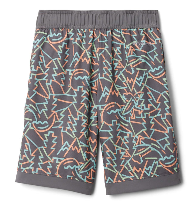 Short de bain Columbia Youth Boys Sandy Shores, motif City Grey Camptastic, taille S