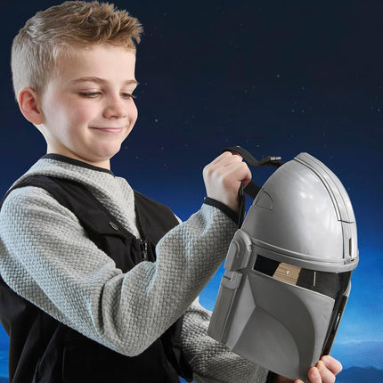 Star Wars The Mandalorian Electronic Mask with Phrases & Sound Effects, Costume for Children, Toys for Boys & Girls Ages 5+