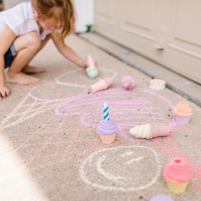 Melissa & Doug Ice Cream & Cake Chalk Set
