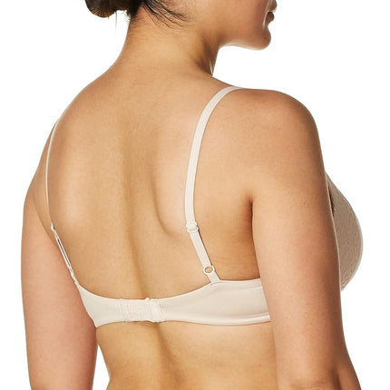 Maidenform Soutien-gorge à armatures Natural Boost Demi T-Shirt pour femme, Sandshell, 38C