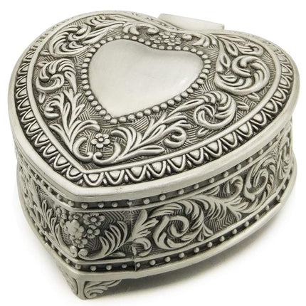 Wingostore Emboss Alloy Metal Music Box Wind Up an