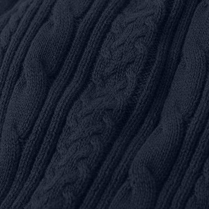 Gymboree Boys and Toddler V-Neck Cable Knit Sweater Vest, Navy Slate, 3T