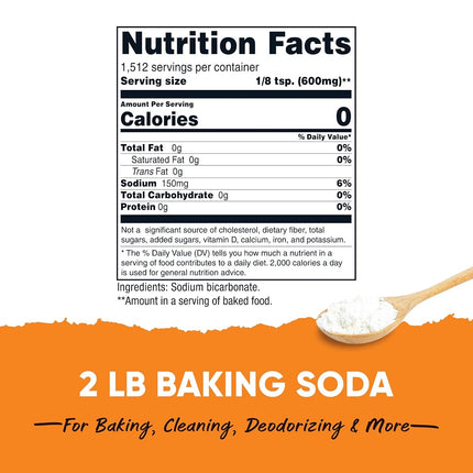 Pantry, Baking Soda, 32 oz (907 g), Nutricost