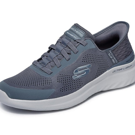 Skechers Men's Bounder 2.0 Emerged Slip-in Sneaker, Darkgray, 5.5 UK