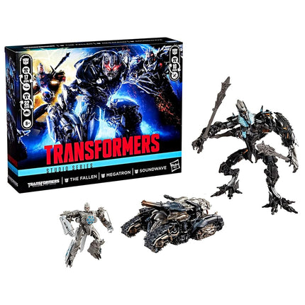 TRANSFORMERS Studio Series Revenge of The Fallen, Converting Action Figure 3-Pack, Robot Toys, Ages 8+ (Amazon Exclusive)