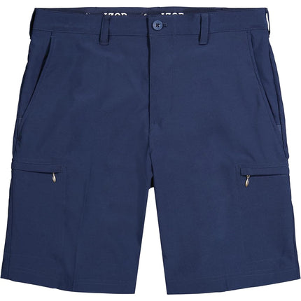 Izod Men's Golf Swing Flex Stretch Cargo Short, Peacoat Blue, 32