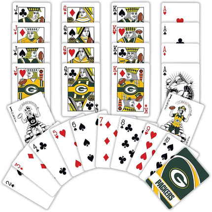 Dominó del equipo Masterpieces NFL Green Bay Packers - Juego de dominó doble seis Edición de Coleccionista