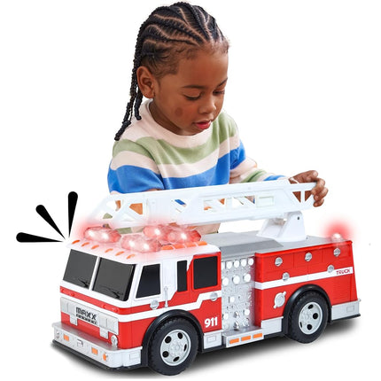 Maxx Action Large Fire Truck – Lights and Sounds V