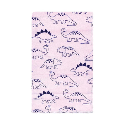 Hudson Baby Trapos de tela de franela de algodón unisex para bebé, Cuteasaurus, Talla única