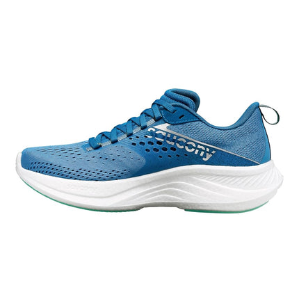 Saucony Women's Ride 17 Sneaker, Breeze/Grotto, 3.5 UK