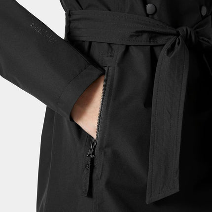 Helly Hansen Women's W Welsey II Trench, Black, M