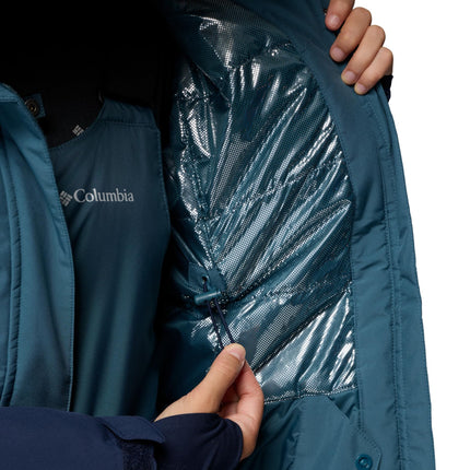 Columbia Women's Ava Alpine Ii Insulated Jacket, Everblue/Collegiate Navy, XXL
