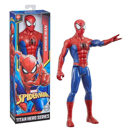Spider-Man Marvel Titan Hero Series Articulated Action Figure, Blue