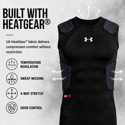 Camiseta con protecciones Gameday Armour Pro 5-Pad