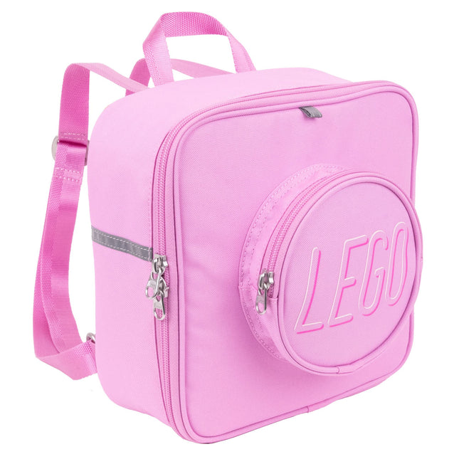 LEGO SMALL BRICK BACKPACK, Light Pink, One Size, Small Backpack