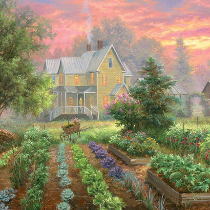 Buffalo Games - Abraham Hunter - Summer Garden - 1000 Piece Jigsaw Puzzle for Adults - Challenging Puzzle Perfect for Game Nights - Finished Size is 26.75 x 19.75