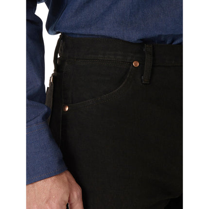 Wrangler Men's 13MWZ Cowboy Cut Original Fit Jean, Black Chocolate, 32W x 36L