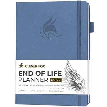 Clever Fox Large End of Life Planner – Guided Fina
