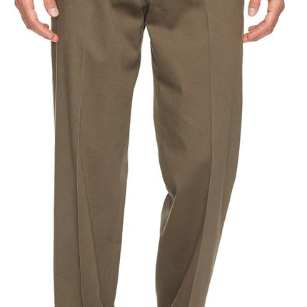 Dockers Men's Classic Fit Easy Khaki Pants Casual, Dark Pebble, 32W / 32L