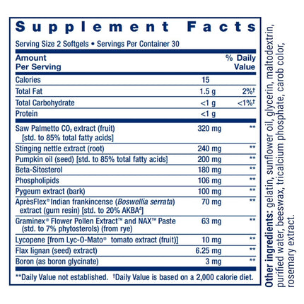 Life Extension Ultra Prostate Formula, 60 Softgels