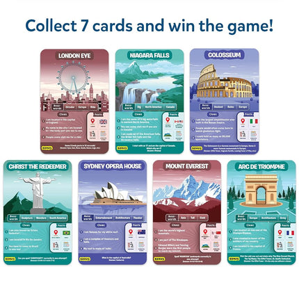 Skillmatics Guess in 10 Legendary Landmarks – Educational Travel Toy