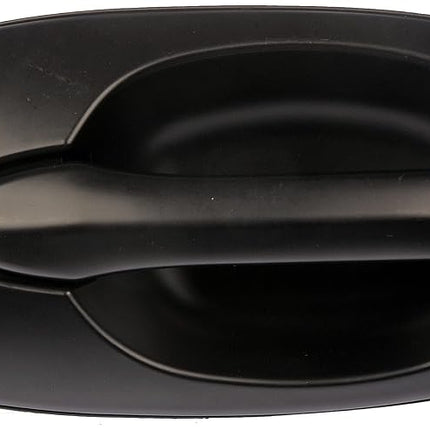 Manija de puerta exterior deslizante lateral del lado del pasajero Dorman 80793, compatible con modelos selectos de Kia, negro liso