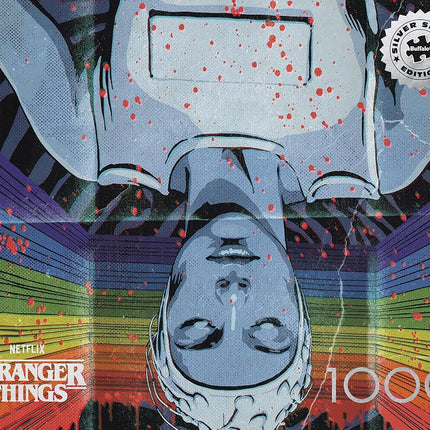 Buffalo Games - 1000 Piece Stranger Things Silver Select The Nina Project Jigsaw Puzzle Challenging and Colorful Puzzle for Adults – Precision -Cut Pieces, Beautiful Artwork, and Hours of Relaxing Fun
