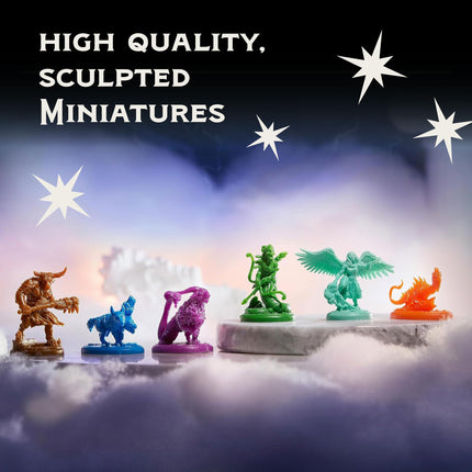 Juegos Horrified de Ravensburger - Monstruos Griegos - Juego de Mesa de Estrategia - Fomenta el Pensamiento Crítico y el Trabajo en Equipo - Jugabilidad Cooperativa - Desafíos de Monstruos Únicos - 1 a 5 Jugadores - Adultos y Niños de 10+