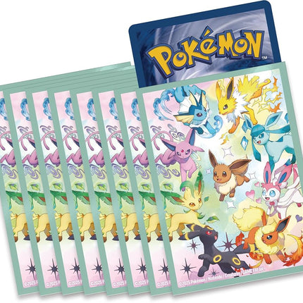 Pokémon TCG: Scarlet & Violet—Prismatic Evolutions Super-Premium Collection (1 Full-Art Foil Promo Card, a Fuzzy Eevee Deck Box & 15 Booster Packs)