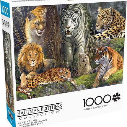 Buffalo Games - James Hautman - Big Cat Collage - 