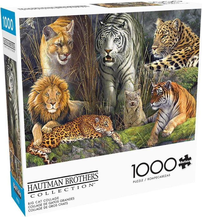 Buffalo Games - James Hautman - Big Cat Collage - 