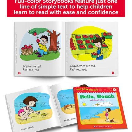 First Little Readers Parent Pack: Guided Reading Level a: 25 Irresistible Books That Are Just the Right Level for Beginning Readers
