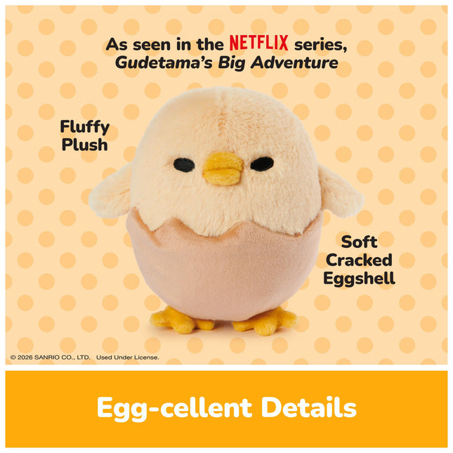 GUND Peluche Gudetama Shakipiyo 13 cm